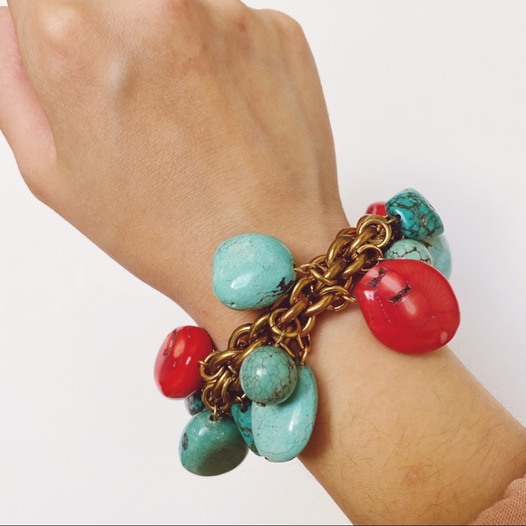 Chunky Stones Mixed Beads Bracelet - Picture 4 of 5